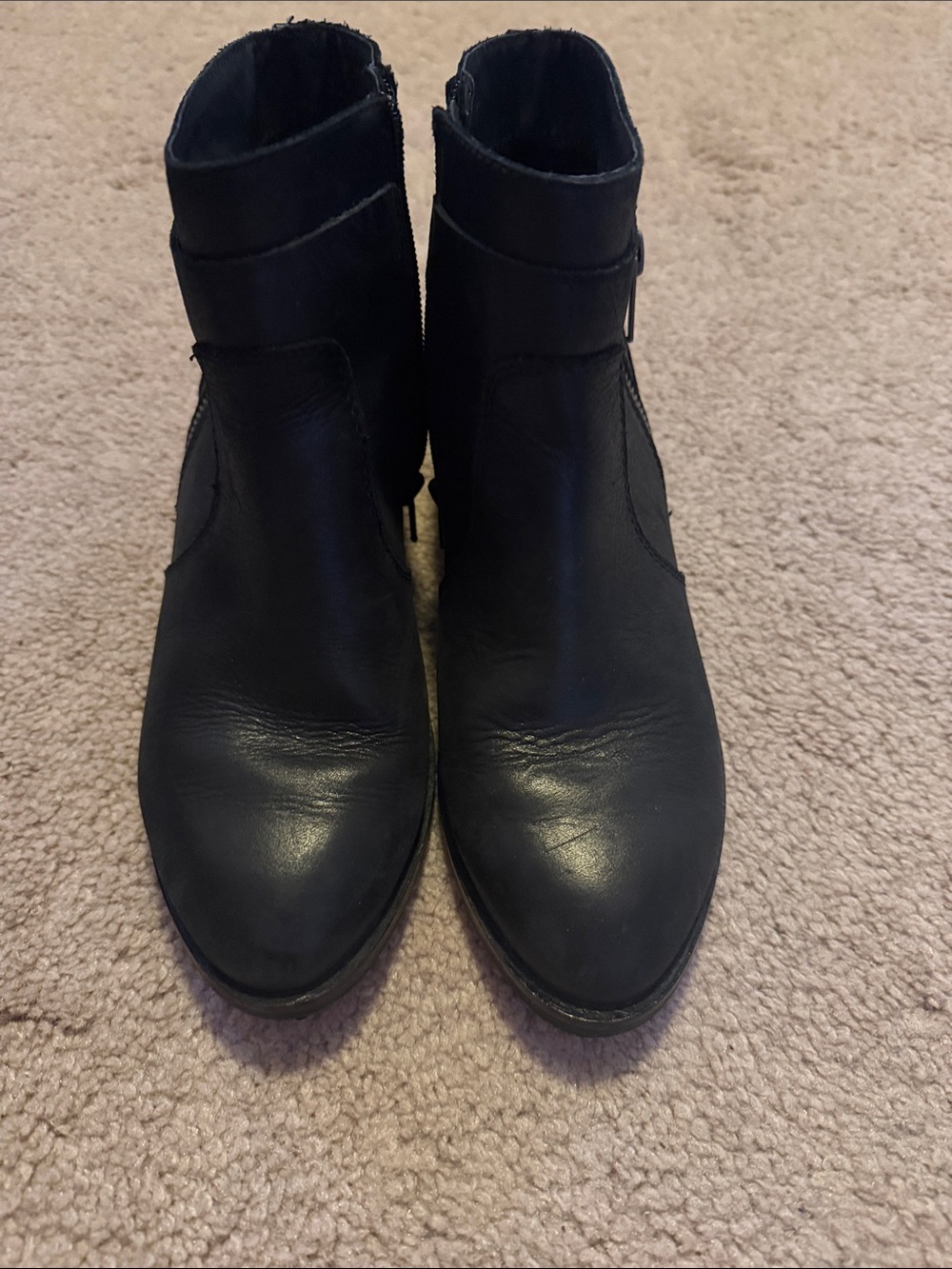 Crown Vintage black ankle boots